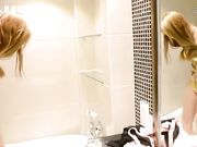 某学院校花何冉 自我捆绑轻微调教