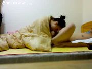 出租屋草超漂亮的小女友 居然答应露脸