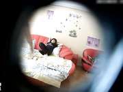 对白清晰酒店情趣大圆床偷拍大学生情侣激情妹子长得不错