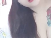 带着面具丰满纹身大屁股美女主播翘屁股漏逼小秀