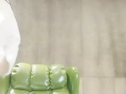 网红妹子在网吧玩露出被隔壁小伙发现了直接硬来掏出鸡巴就吃