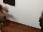 国产TS系列性感KK和小姐妹TS双飞帅帅的小处男