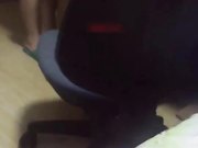 视图貌似个游戏主播和同居中年大叔自拍