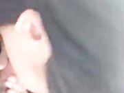 抖音小情人下班后与西装炮友路边车震玩刺激