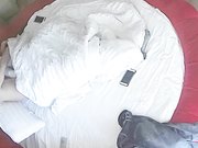 炮房水滴监控TP貌似很赶时间的一对偷情男女上位疯狂摇摆