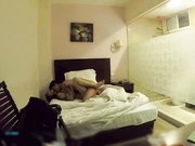 饥渴学院没男友不在学校找来炮友给力草