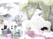 宾馆偷拍胖仔小青年与身材性感高挑美乳女友开房造爱