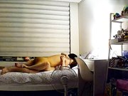 小夫妻床上那点事圆润肥臀小媳妇真漂亮高高撅起腚等着屌入