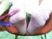 极品网红直播表演菊花灌水从黑木耳喷出