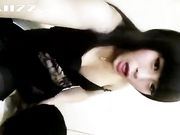 美若天仙的黑丝高跟TS瑶瑶和小帅哥在酒店卫生间操逼