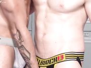 欧美GAY系列-纹身爷们儿操穿白嫩型男的小菊花