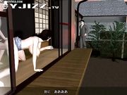 美艳G奶少妇家中勾引公公乱伦打炮