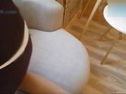 下班后跟新来的女秘书在办公室乱搞 接到男朋友电话还不回去