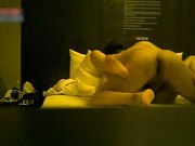 白富美性感美女小三背着金主和情人酒店偷情啪啪