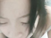 骚气妹子和纹身哥双人啪啪 内裤套头舔奶口交骑乘后入大力抽插