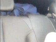 长发美女晚上网约滴滴车,后排座位上被狠狠爆插,便宜车主了!