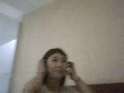 172CM性感短裙美女酒店被客户操的受不了,边干变回男友信息!