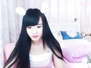 长发可爱美女主播露脸大秀