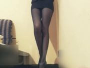 原味小辣椒OL制服黑丝