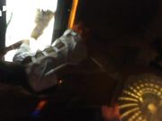 约2朋友和美女同事一起在KTV包房唱K操B 服务员突然进来说:不能玩这个 这是违法的!