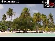 富二代花大价钱请数位二线小明星游艇party 沙滩上激情打炮