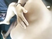 台灣靓妹印度旅遊邂逅個開出租的阿三司機和他野外車震