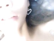 双人啪啪秀 被按在床上大力猛操最后射在外面