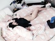 网络摄像头偷窥系列：被男友强行啪啪