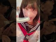 18岁超美素人 身材很棒颜值很高 口交然后多姿势啪啪  最后口爆射在嘴里