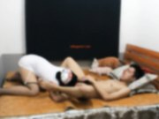 模特出名前与男友演绎护士故意挑逗病人后被疯狂爆操