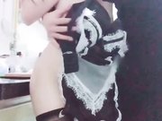 大长腿美女在厨房做饭时故意让老公到楼下买错和小叔子啪啪