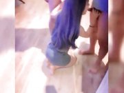 爆乳女神『林baby』口爆粉丝到被干到潮吹喷的满地都是