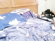 苗条身材粉嫩逼逼的村姑迷人小妖和打工返乡的表哥激情做爱