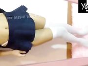 性感的大学妹子自慰 短裙长筒袜非常卡哇伊