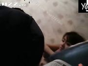 周末休假家中操逼 女友说要看着A片好好学习学习