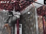 活绳仙作品黑丝美乳小嫩模极致驷马吊绑