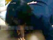 夫妻床上激情自拍 黑丝骚老婆表演一流口技