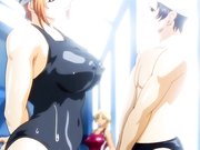 一起参加游泳训练的同学