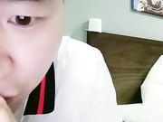 老哥越南约了个高颜值眼镜妹子TP啪啪 骑乘大力猛操