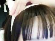 网红脸骚女【小辣椒】和炮友爆菊啪啪，口交后入塞着跳蛋插菊花呻吟娇喘