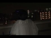 身材超好性感美女和男友在阳台上做爱 姿势多嫩逼被操不停