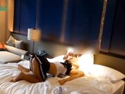 刚上的大二巨乳萌娘的调教 狐狸尾巴肛塞紧身束缚衣拽着狗链