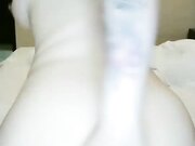 高颜值白皙大眼纹身妹子振动棒自慰啪啪 脱光光翘性感大屁股开裆黑丝后入