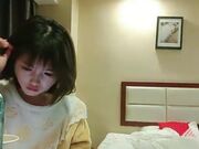 骚气短发少妇和纹身炮友啪啪，口交舔弄骑脸舔逼上位猛操呻吟娇喘