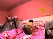 大学生情侣日常做爱自拍妹子身材性感大长腿黑丝过膝袜足交打炮