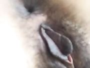 高中大奶妹第一次秀出自己的超黑木耳