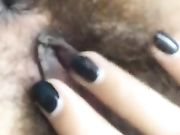 高中大奶妹第一次秀出自己的超黑木耳