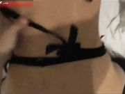 黄发小骚妹穿情趣黑丝被欲望高涨的大屌草的高潮连连