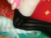 天然白虎无毛嫩逼萌妹子黑丝情趣装跳蛋道具自慰不要错过