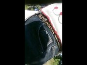 周末放假跟炮友去没人的山上直接草地开干